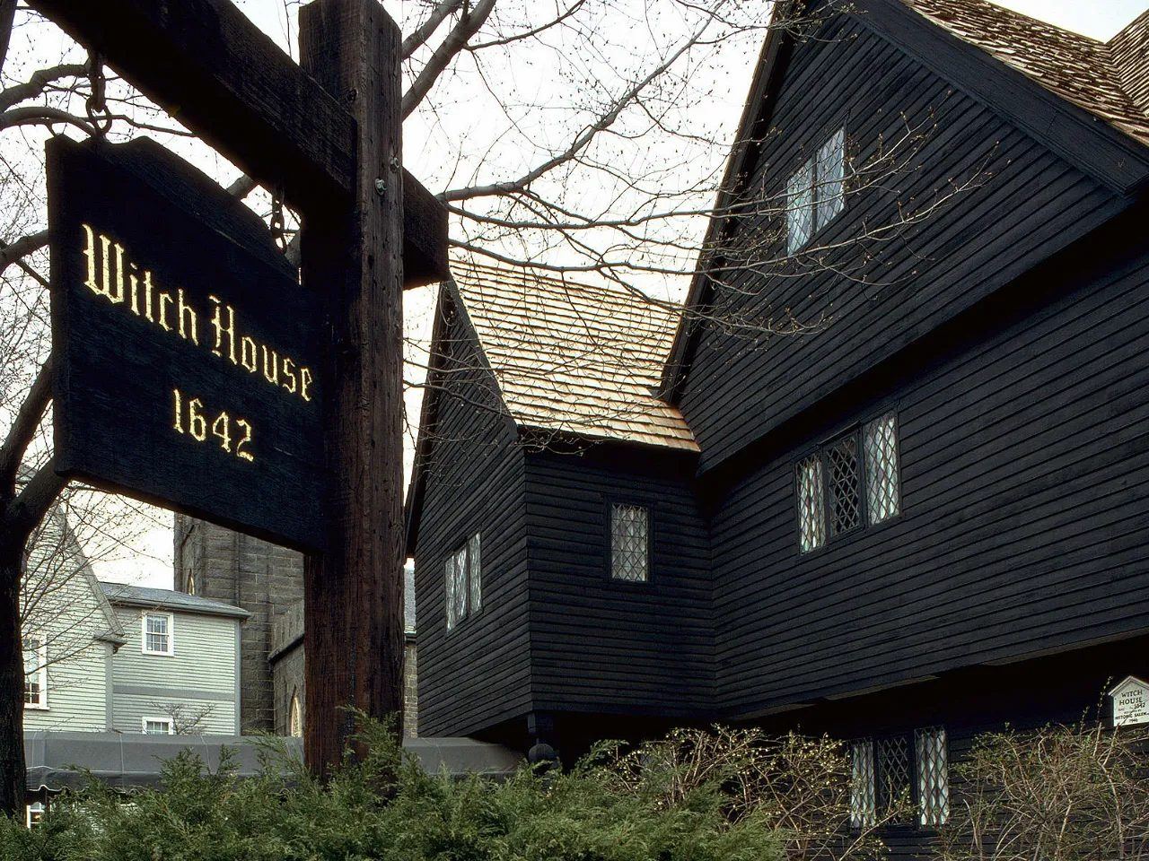 The Witch House, home of witch-trial judge Jonathan Corwin, on Essex Street